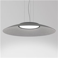 Delta Light ZOOVER 140 DOWN-UP LIGHT GREY lámpara de suspensión