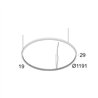 Delta Light SUPERLOOP SLIM IN 120 SBL lámpara de suspensión
