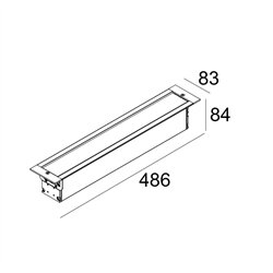 Delta Light LOGIC LINEAR 440 lámpara de piso