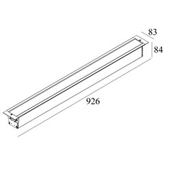 Delta Light LOGIC LINEAR 880 lámpara de piso