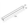 Delta Light LOGIC LINEAR 880 WALLGRAZER lámpara de piso
