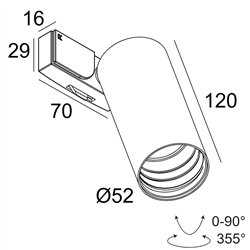Delta Light SUPERLOOP-SPY 52 SOFT MDL lámpara de suspensión