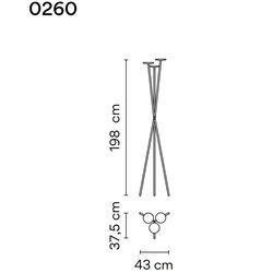Vibia Skan Push floor lamp
