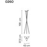 Vibia Skan Push floor lamp