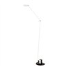 Lámpara de piso Lumina Daphine Terra LED con brazo ajustable y cabezal orientable