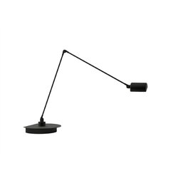 Lámpara de mesa Lumina Daphine Cloe LED con cabezal ajustable y brazo regulable.