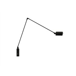 Lámpara de mesa Lumina Daphine Cilindro LED con cabezal ajustable y brazo regulable.