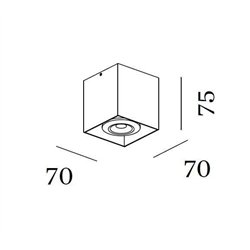 Wever & Ducré Box Mini 1.0 PAR16 Lámpara de techo