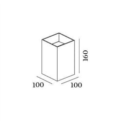 Wever & Ducré Box Wall Outdoor 3.0 Lámpara de pared