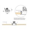 Wever & Ducré Deep Adjust 1.0 LED resortes de hoja Foco empotrado