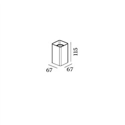 Wever & Ducré Docus Wall Mini 1.0 Lámpara de pared