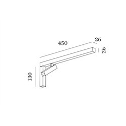 Wever & Ducré Mick 2.0 Lámpara de techo / Lámpara de pared