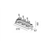 Wever & Ducré Plano Petit 3.0 LED Foco empotrado