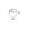 Wever & Ducré Ray Wall 1.0 LED Lámpara de pared