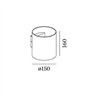 Wever & Ducré Ray Wall Outdoor 3.0 Lámpara de pared