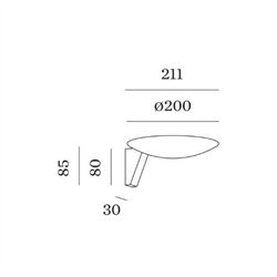 Wever & Ducré Scava 1.0 Lámpara de pared