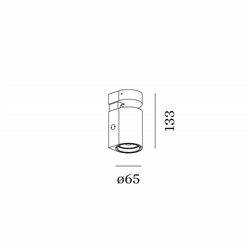 Wever & Ducré Sqube On Base 1.1 LED Lámpara de techo