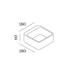 Wever & Ducré Tape 1.0 Lámpara de pared
