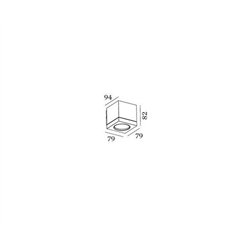 Wever & Ducré Tube Carré Wall 1.0 LED Lámpara de pared