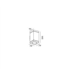 Wever & Ducré Tube Carré Wall 2.0 PAR16 Lámpara de pared