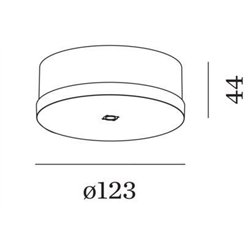 Wever & Ducré MultIPle Base Round Up To Max. 4 Luminaires