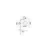 Wever & Ducré Roomor Wall 3.1 wall base Lámpara de pared