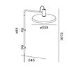Wever & Ducré Roomor Wall 4.4 Lámpara de pared