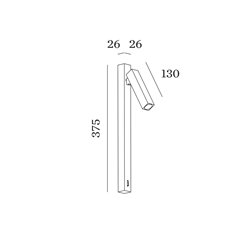 Wever & Ducré Mick Snooze 1.0 Lámpara de pared