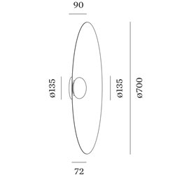 Wever & Ducré Clea Wall 3.0 Lámpara de pared