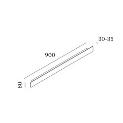 Wever & Ducré Miles 9.0 Lámpara de pared