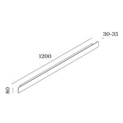 Wever & Ducré Miles 12.0 Lámpara de pared
