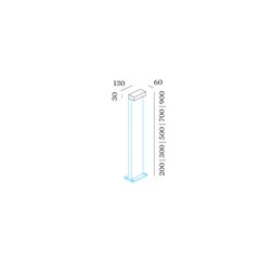 Wever & Ducré Palos Carré 1.0 Lámpara de jardín