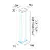 Wever & Ducré Palos Carré 2.0 Lámpara de jardín