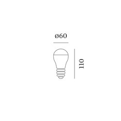 Wever & Ducré A60 LED Lamp 2700K | E27