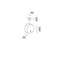 Wever & Ducré Wall Base For 1 Luminaire