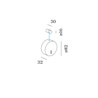 Wever & Ducré Wall Base For 1 Luminaire