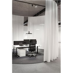 Wever & Ducré Roomor Office Opal On Track 3-Phase 1.0 Led Trackverlichting