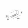 Wever & Ducré Pirro Spot Surface 4.0 Lámpara de techo