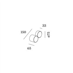 Wever & Ducré Dot 2.0 Lámpara de pared