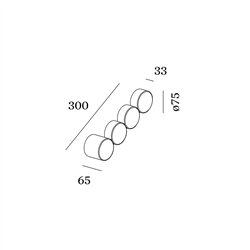 Wever & Ducré Dot 4.0 Lámpara de pared