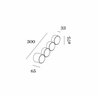 Wever & Ducré Dot 4.0 Lámpara de pared