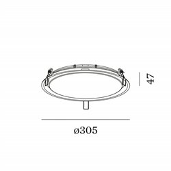 Wever & Ducré City IP44 2.6 Foco empotrado