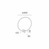Wever & Ducré Finlin Round Wall 1.0 Lámpara de pared
