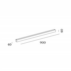 Wever & Ducré Mirbi Long 3.0 Lámpara de pared