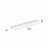 Wever & Ducré Mirbi Long 3.0 Lámpara de pared