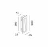 Wever & Ducré Oris 0.7 Lámpara de pared
