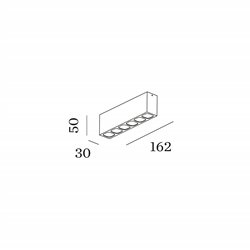 Wever & Ducré Pirro Petit Surface 6.0 Lámpara de techo