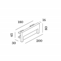 Wever & Ducré Reto Outdoor 2.0 Lámpara de pared