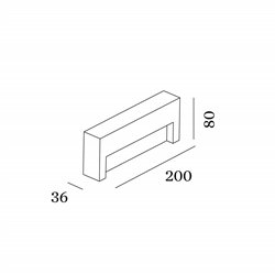 Wever & Ducré Reto Wall Surface Outdoor 2.0 Lámpara de pared