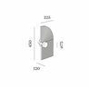 Wever & Ducré Tapis 3.0 Lámpara de pared